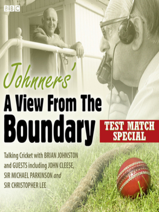 Cover image for Johnners' a View From the Boundary Test Match Special